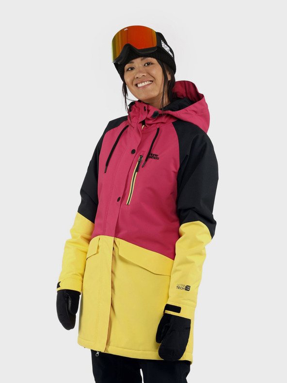 Horsefeathers Bunda Pola II - raspberry velikost L HORSEFEATHERS