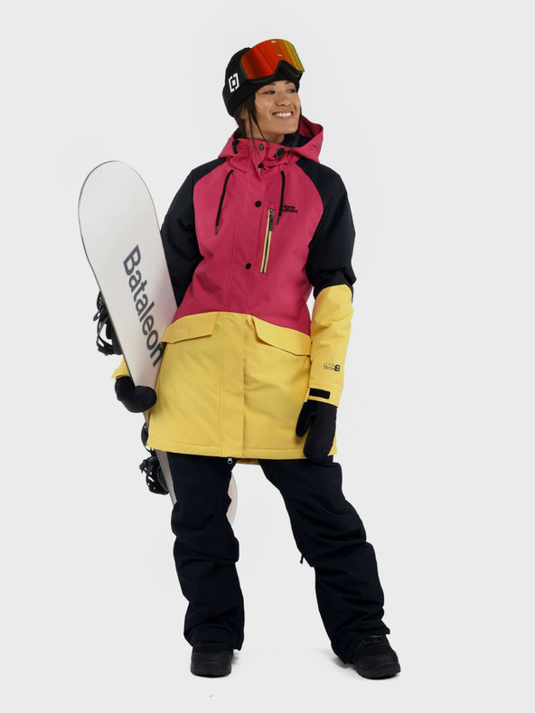 Horsefeathers Bunda Pola II - raspberry velikost L HORSEFEATHERS