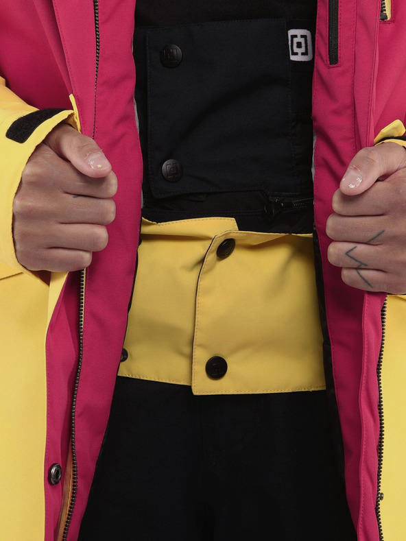 Horsefeathers Bunda Pola II - raspberry velikost L HORSEFEATHERS