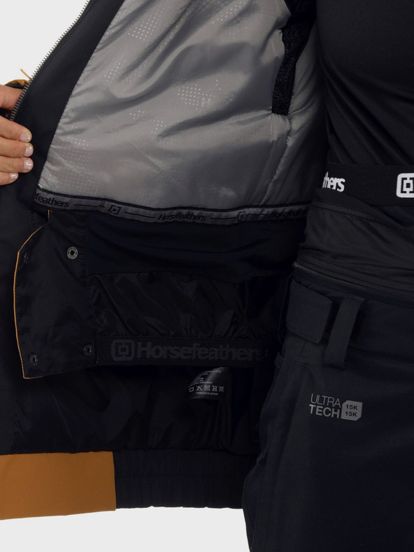 Horsefeathers Bunda Taia - black velikost L HORSEFEATHERS