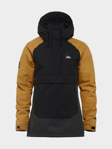 Horsefeathers Bunda Mija - black/spruce yellow velikost L HORSEFEATHERS