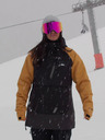 Horsefeathers Bunda Mija - black/spruce yellow velikost L HORSEFEATHERS