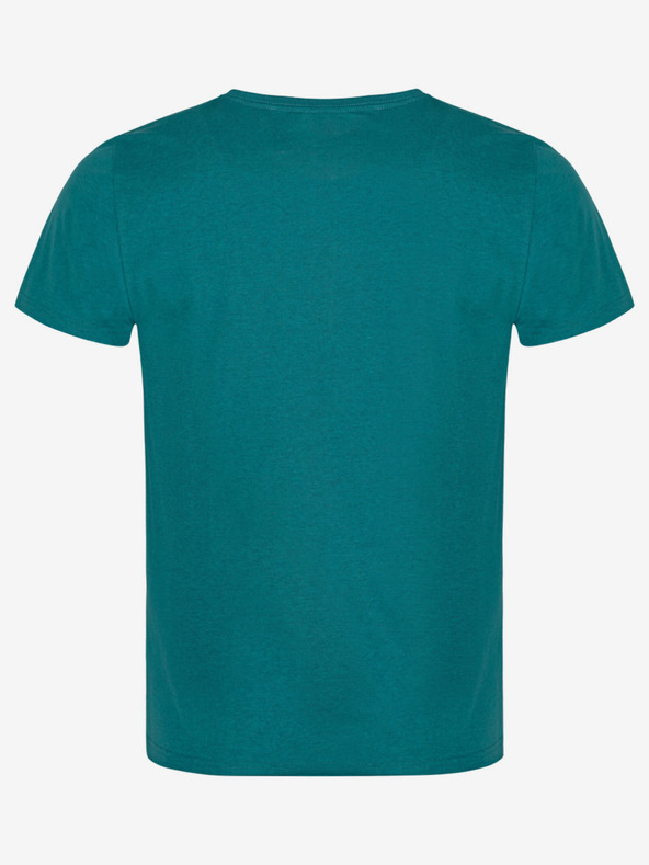 Loap Petrolejové pánské tričko s potiskem LOAP BENUL