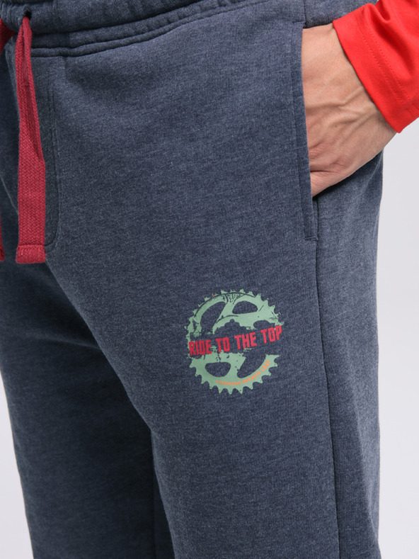 Loap Modré pánské tepláky LOAP Eikant