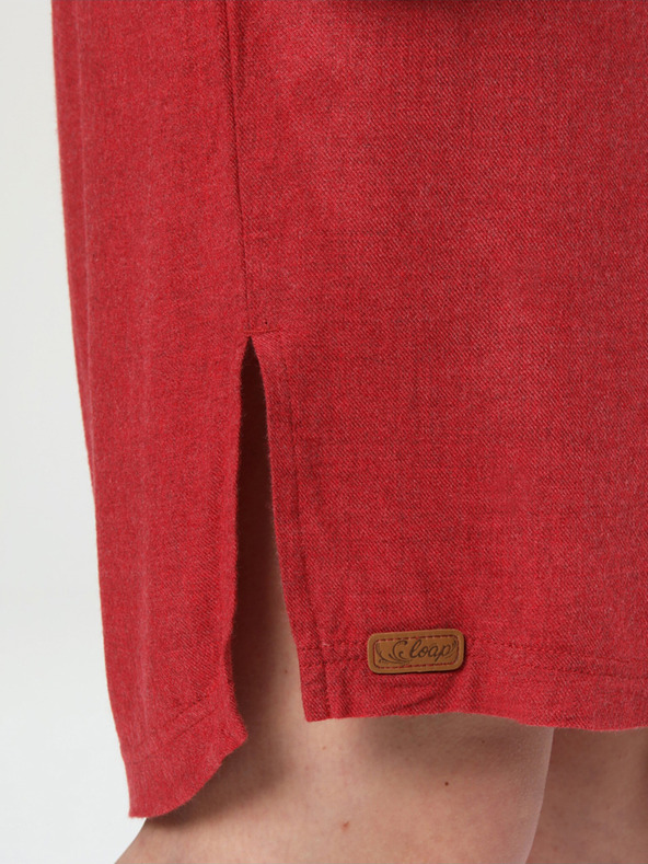 Loap Červené dámské šaty LOAP NEBRASKA