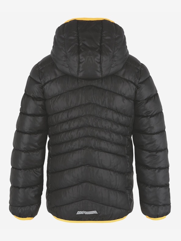 Loap Černá klučičí prošívaná zimní bunda LOAP INTERMO