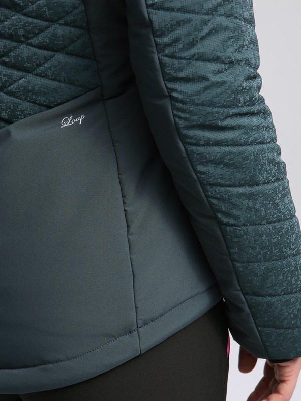 Loap Petrolejová dámská lyžařská bunda LOAP OKILARA