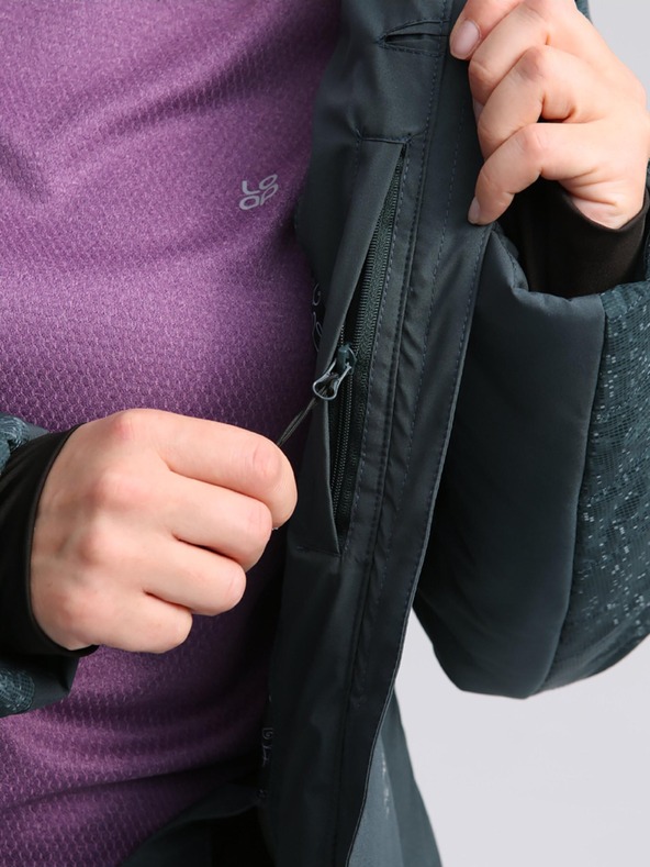 Loap Petrolejová dámská lyžařská bunda LOAP OKILARA