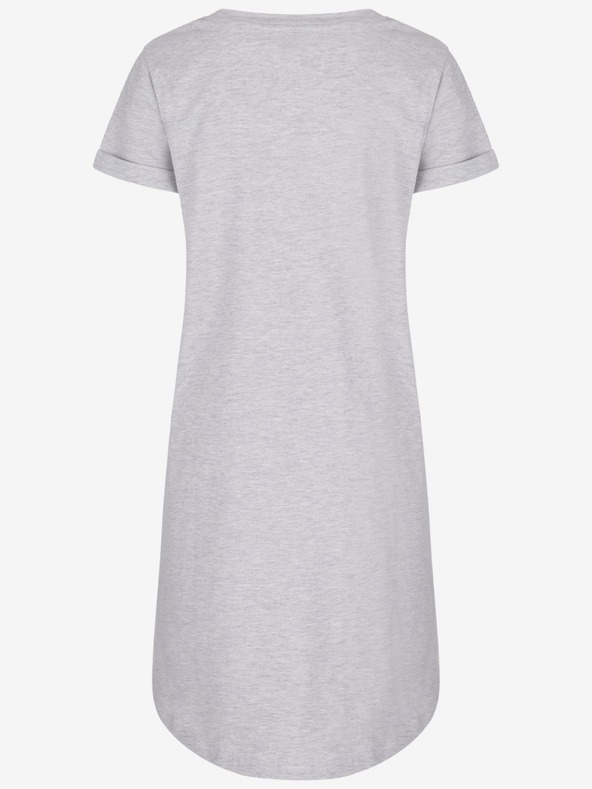 Loap Šedé dámské šaty LOAP Ewelina