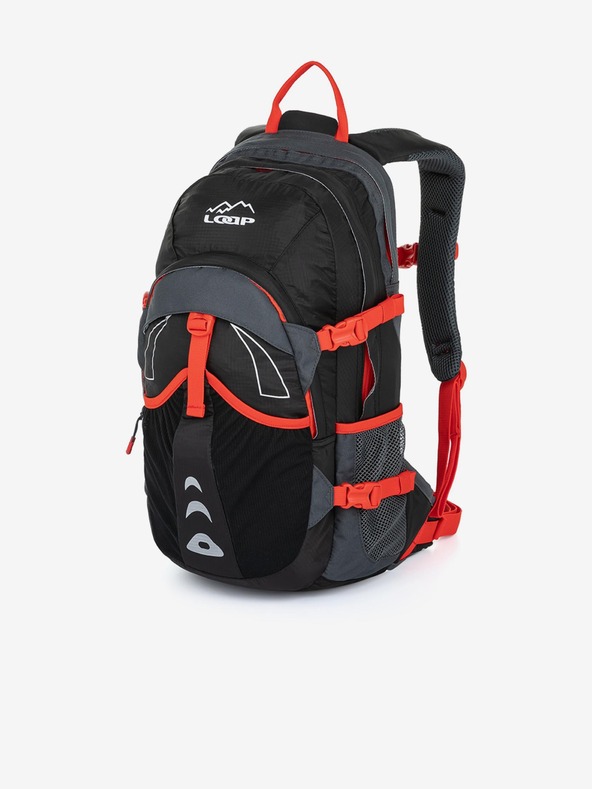 Loap Červeno-černý cyklistický batoh 15 l LOAP Topgate