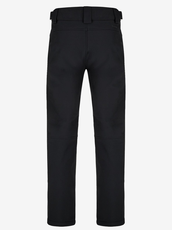 Loap Černé pánské softshellové kalhoty LOAP LUPIC