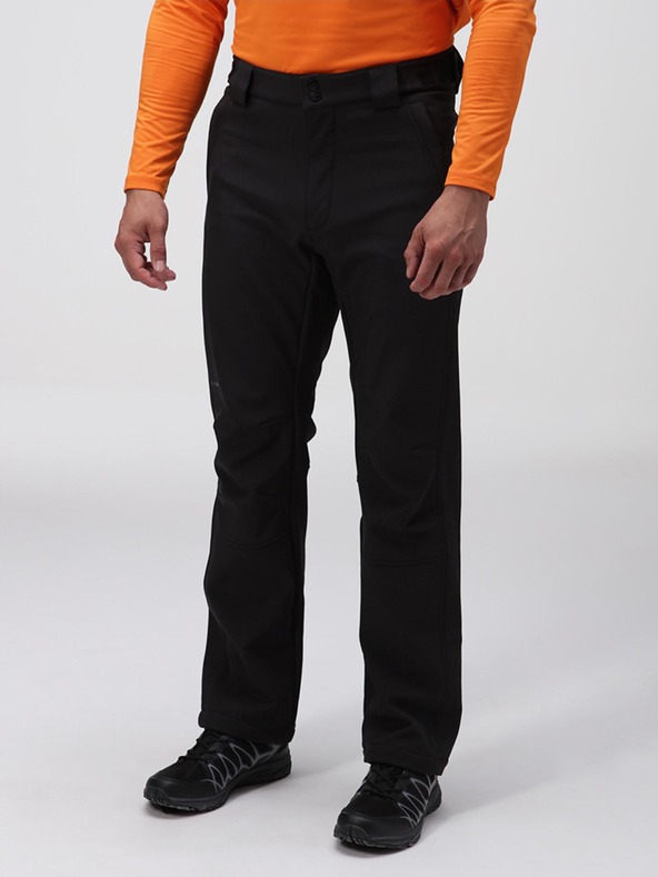 Loap Černé pánské softshellové kalhoty LOAP LUPIC