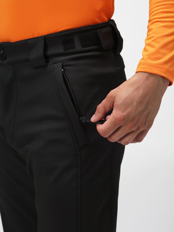 Loap Černé pánské softshellové kalhoty LOAP LUPIC