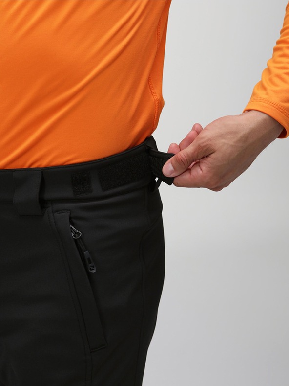 Loap Černé pánské softshellové kalhoty LOAP LUPIC