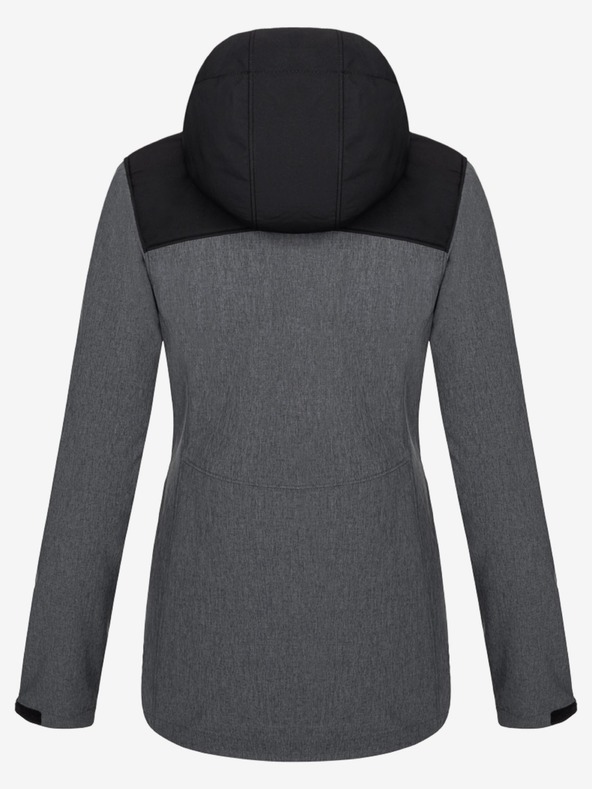 Loap Černo-šedá dámská softshellová bunda LOAP LUKA
