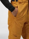 Loap Hořčicové pánské lyžařské kalhoty LOAP Lawo