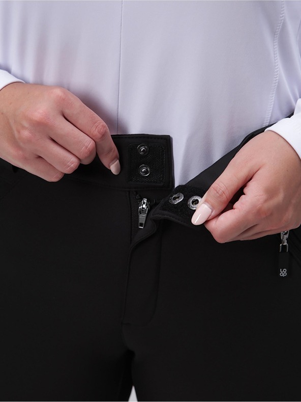 Loap Černé dámské softshellové kalhoty LOAP Lupgula