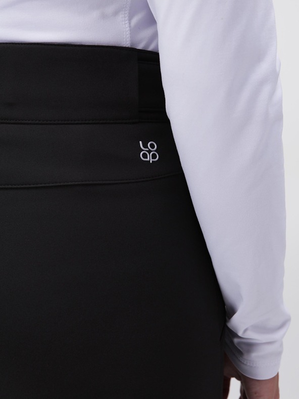 Loap Černé dámské softshellové kalhoty LOAP Lupgula