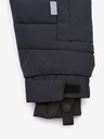Loap Bílo-černá klučičí lyžařská bunda LOAP Fullsac