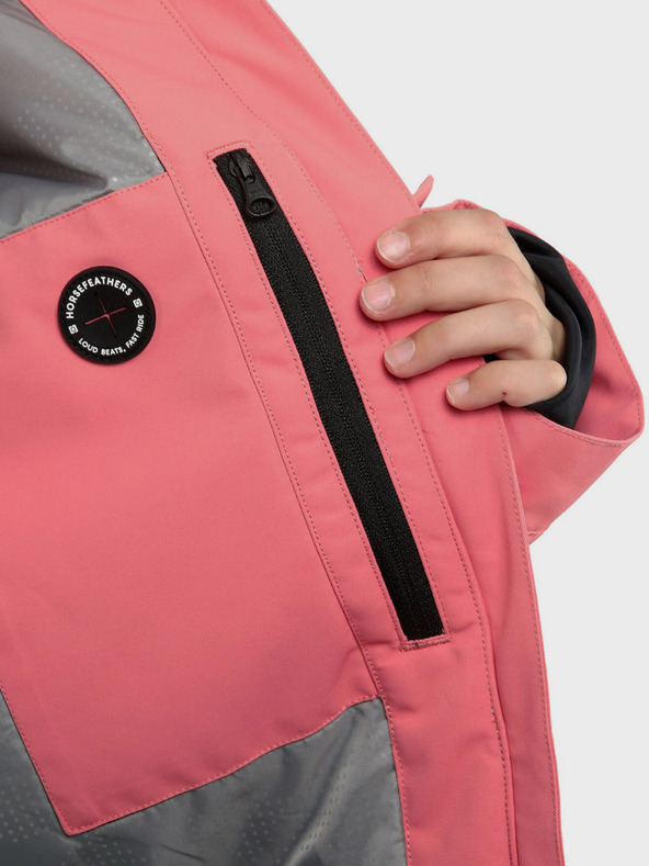 Horsefeathers Dětská bunda Saddie - tea rose velikost L HORSEFEATHERS