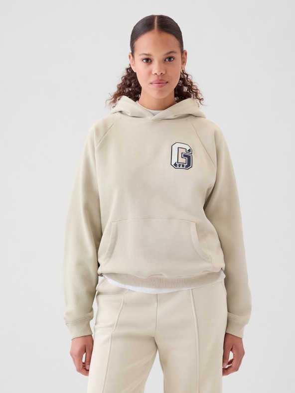GAP Mikina s kapucí Vintage Soft GAP