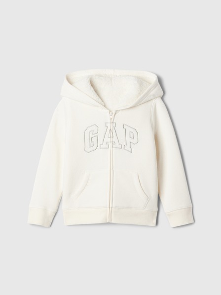 GAP Baby sherpa mikina s logem