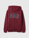 GAP Dětská sherpa mikina s logem GAP