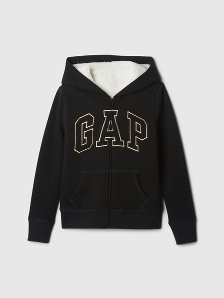 GAP Dětská sherpa mikina s logem