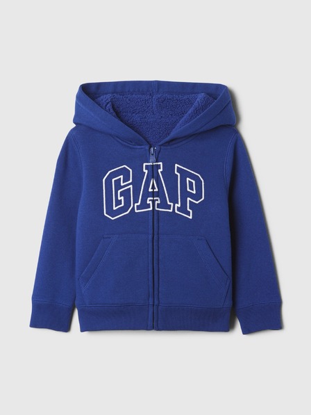 GAP Baby sherpa mikina s logem