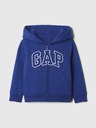 GAP Baby sherpa mikina s logem GAP