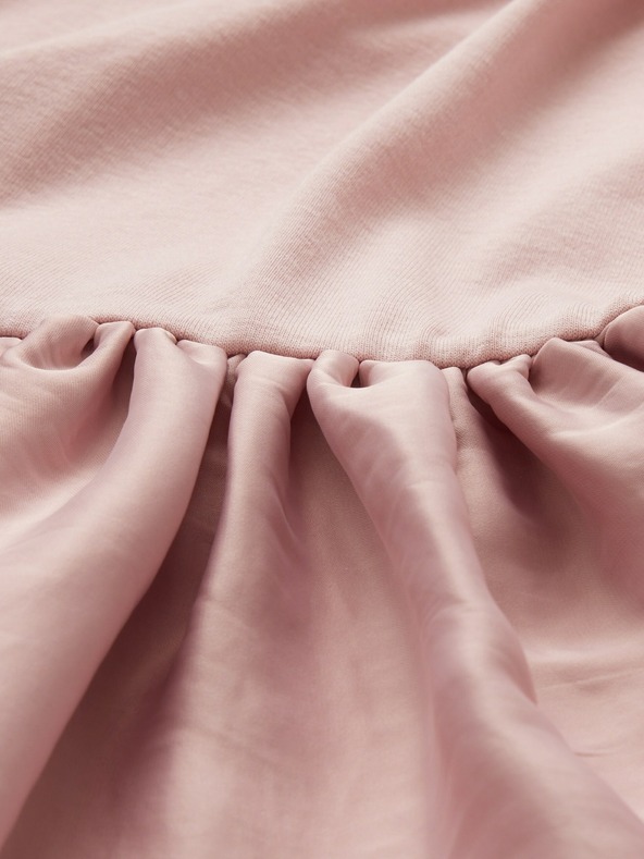 GAP Dětské šaty se saténovou sukní GAP