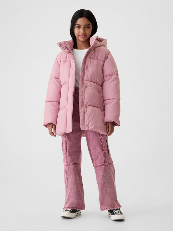 GAP Dětská prošívaná nepromokavá bunda GAP