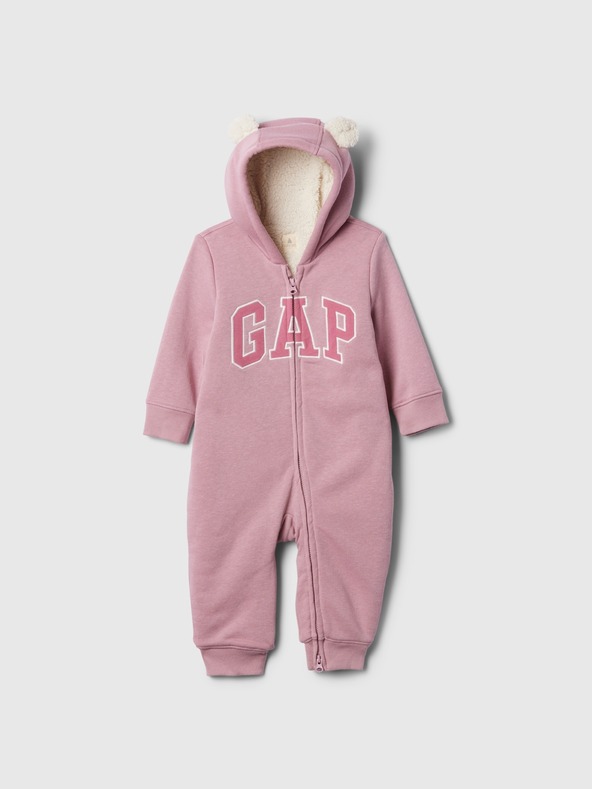 GAP Baby sherpa overal s logem
