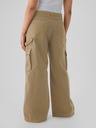 GAP Kalhoty s kapsami Baggy Khaki Cargo Gap