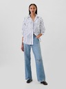 GAP Pruhovaná oversize košile Poplin Big Shirt GAP