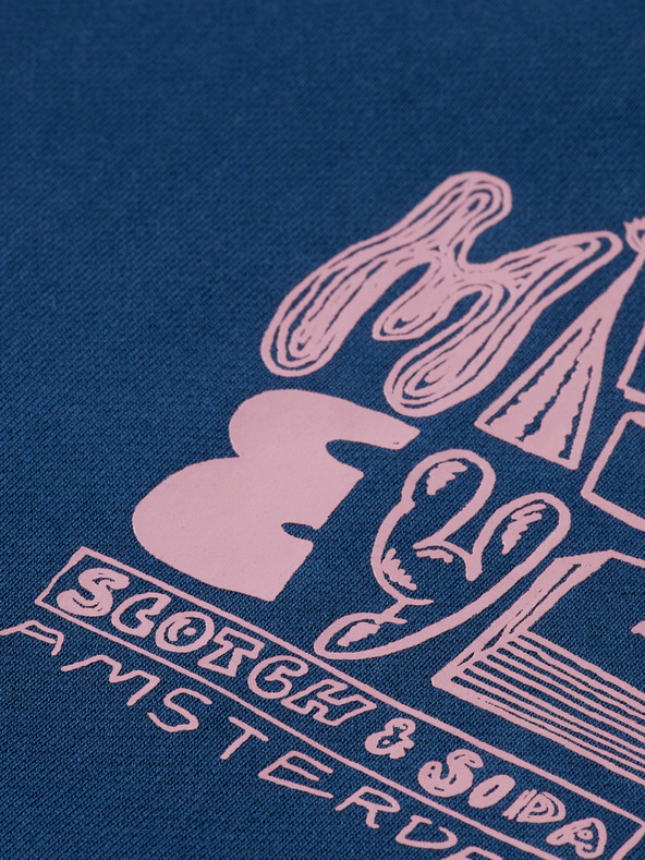 Scotch & Soda Pánská mikina Scotch & Soda Left Chest Artwork