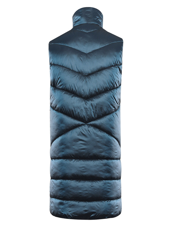 ALPINE PRO Pánská prošívaná vesta hi-therm ALPINE PRO NORF modrá