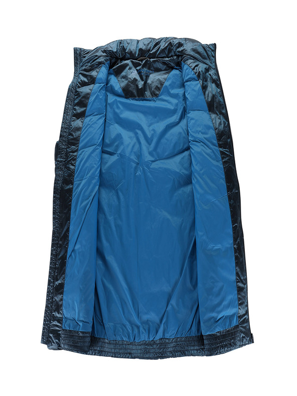 ALPINE PRO Pánská prošívaná vesta hi-therm ALPINE PRO NORF modrá