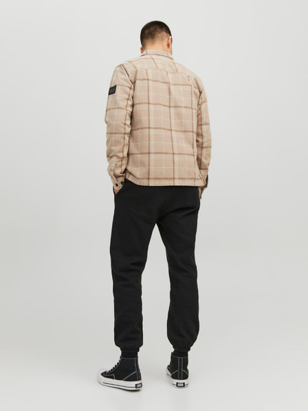 Jack & Jones Černé pánské tepláky Jack & Jones Kane