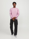 Jack & Jones Světle růžová pánská mikina Jack & Jones Vesterbro