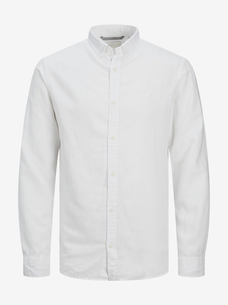 Jack & Jones Bílá pánská košile Jack & Jones Maze