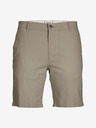 Jack & Jones Béžové pánské chino kraťasy s příměsí lnu Jack & Jones Dave