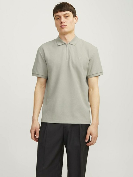 Jack & Jones Světle zelené pánské polo tričko Jack & Jones Johnny