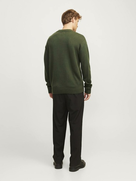 Jack & Jones Zelený pánský svetr Jack & Jones Jack