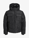 Jack & Jones Černá pánská prošívaná bunda Jack & Jones Build