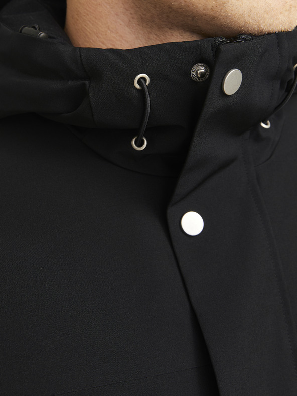 Jack & Jones Černá pánská bunda Jack & Jones Trek