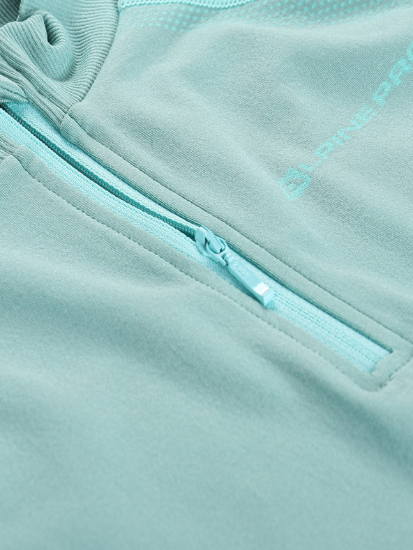 ALPINE PRO Zelené dámské funkční prádlo - triko Alpine Pro Seama