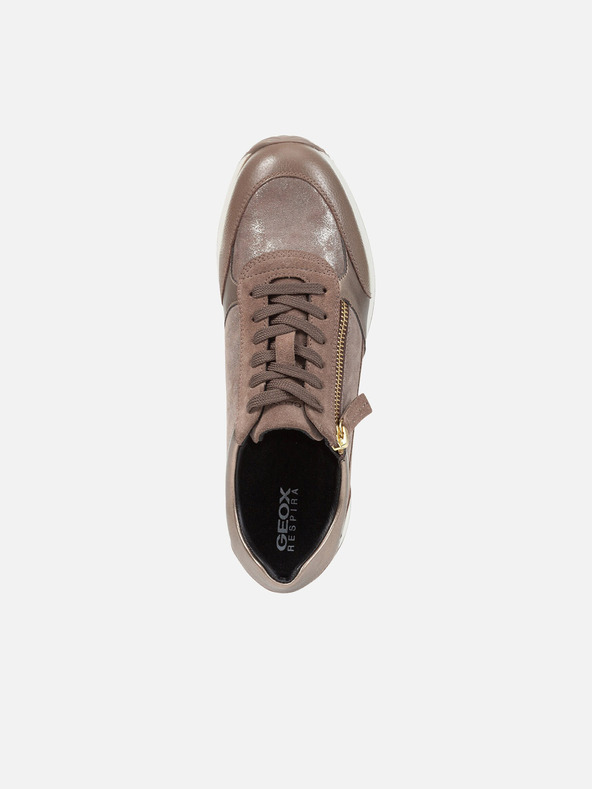 Geox Hnědé dámské tenisky Geox Calithe