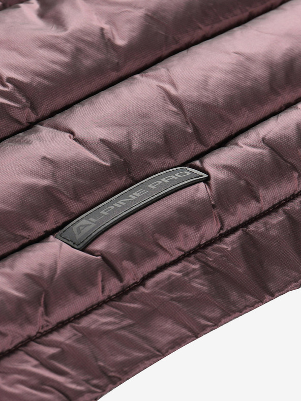 ALPINE PRO Dětská hi-therm bunda s impregnací ALPINE PRO GROLLO růžová