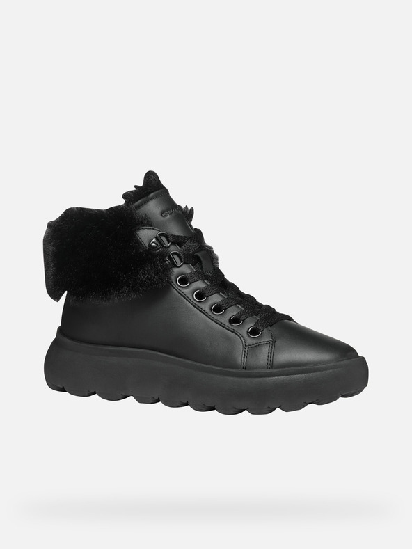 Geox Černé dámské tenisky Geox Spherica EC4.1